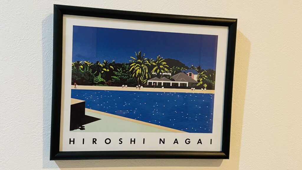 おトク】 永井博 650 x NAGAI ポスター 600 HIROSHI / - 絵画/タペストリ - labelians.fr
